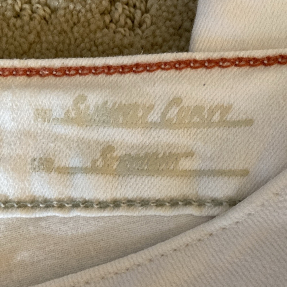 Eddie Bauer white stretch jeans - Picture 4 of 7